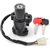 HTGMTGPACC Interruttore Chiave Di Accensione Per CBR600RR CB1100SF NT650 NT700V CB900 CB919 CBF500 CBF600 CBF1000 FMX650 CB250 CB600F Per Hornet 600 Interruttore Accensione Chiave