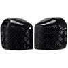 SJBEUA Calotte Specchio 2 Pezzi Copertura Specchio Retrovisore Auto Per Land Per Rover Per Defender 90 110 130 2020 2021 2022 2023 2024 Calotta Specchietto Retrovisore(Gloss black)