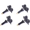 BYNYXI 4 pezzi Sensore TPMS per pressione pneumatici per Fiat 500X 2015-2024, per Jeep Renegade 2014-2025, Compass 2017 Sensore di pressione pneumatici Sistema di controllo della pressione dei pneumatici