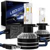 OVVOFPP Lampadina Led H7 220 W,48000 Lm,6500 K,Bianco,Ip68,10-40V | Luci Anabbaglianti/Abbaglianti, Compatibile Con Can-Bus Senza Errori, Sostituisce Le Lampadine Alogene EAllo Xeno,2 Pezzi