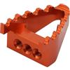 WOOSTAR Moto Pedale Largo Pedale Resto CNC Alluminio Sostituzione per Yaxiang Zuma Bosuer Dirt Pit Bike Arancione
