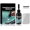 Smdrafy 20ml Kit Riparazione Crepe Vetro,Kit Riparazione Parabrezza Auto | Windshield Crack Repair Kit,Kit Riparazione Vetro Auto,Glass Repair Liquido Kit,Auto Finestra Bicchiere Parabrezza Riparazion