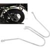 Motaux Staffa di supporto per borse laterali per Triumph Bonneville T100 T120 2016-2023, cromata