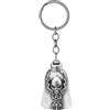 FREELANCE JW PORTACHIAVI BIKER "GUARDIAN BELL" CON TESCHIO ALATO - BRUNITO