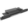 JINGCHENGMEI Mini supporto a rack per HP ProDesk ed EliteDesk Mini Business | Scaffale in acciaio per server rack compatibile con HP ProDesk Mini PC, HP EliteDesk Mini Business Desktop