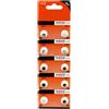 AYPOHU Batterie a bottone AG0/LR521/379 con tensione stabile per orologi e gadget, batterie per dispositivi elettronici, 10 pezzi/20 pezzi