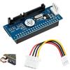 Wxuiqaz Adattatore IDE SATA, Adattatore IDE a SATA 40 Pin Hard Disk da 3,5, Convertitore IDE/PATA a SATA Supporto Alimentazione Molex, PC Desktop Windows Linux, Soluzione Modernizzazione