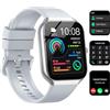Jugeman Smartwatch Uomo Donna Chiamate Bluetooth, 1.96'' Orologio Smartwatch