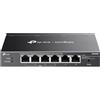 TP-Link ES206GP Switch di rete PoE Gigabit a 6 porte, 4x porte PoE+, budget totale 65W, switch di rete, switch Ethernet Omada, splitter Ethernet, custodia in metallo, gestione facile del cloud