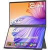EVICIV Monitor Portatile Doppio 15,6 Secondo Schermo Estensione FHD IPS 1200:1 Connessione a Dual Dispositivo, Rotazione di 360° per Triplo Monitor, Compatibile con Laptop PC Phone Game Console