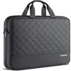 DOMISO Borsa per Laptop 17 Pollici, Custodia Impermeabile per Laptop con Maniglia, Custodia per Laptop Notebook PC Case per Lenovo/HP/Acer/Chromebook/dell/MSI da 17,3 Pollici, Nera