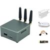 youyeetoo BPI-R3 Mini Wireless WiFi 6 Travel Router Board OpenWRT MediaTek MT7986A 2G DDR RAM 8G eMMC Flash 2X 2.5GbE Port Onboard (R3 Mini(Kit 1))