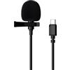 Tuidzljd Microfono A Lavalier per Cellulari, Registrazione di Video Live, Scheda Audio, Fotocamera, Interviste, Riduzione del Rumore. Facile da Usare, Resistente.