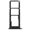 Generico Ricambio Compatibile con ZTE BLADE A34 / BLADE A54 Carrello Vassoio alloggio tray porta scheda Sim1+ SIM 2 + SLOT SLITTA Alloggio Memoria Micro Sd CARD (Grigio/Nero grafite)