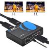 Orei Splitter HDMI, splitter HDMI 1x2, supporto risoluzione 4K * 2K @ 30Hz, supporto 3D, plug and play