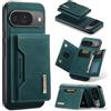 Kainevy Cover per Google Pixel 9 con Portafoglio 8 Porta Carte Magnetica Wallet, Antiurto Anticaduta Protettiva Pelle PU Retrò Custodia Supporto Funzione Case per Donne Uomini (Verde)