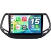 ACAVICA 10.1'' Autoradio Android 15 per Jeep Compass 2017-2020