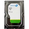 SIMPLETEK - Hard Disk Interno 3.5 SATA 6Gb/s 1TB (10000GB) | 5400 RPM - 64MB Cache | Disco Rigido per DVR NVR DVR Archiviazione Dati