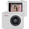 Gettimore Portachiavi compatto indossabile con action camera 1080p (bianco)