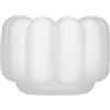 Tom Dixon - Portacandela Press - Bianco - Vetro pressato - Designer Tom Dixon