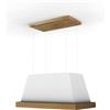Faber HEA ISOLA EV8 WH MATT A80 SC Cappa Aspirante a isola 80 cm C Bianco