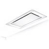 Faber HEAVEN GLASS 2.0 WH FLAT KL A90/2 Cappa Integrato a soffitto 90 cm Classe A+ Bianco