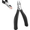 ALIIP Taglia Cuticole Professionale, Tronchesino Cuticole Acciaio Inossidabile Per Le Cuticole Di Manicure e Piedi per Unghie Incarnite Tronchesina Forbicine Cuticole