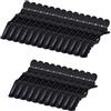 Dhisperares 24 Pcs Fermagli per Parrucchiere, Coccodrillo Pinze per Capelli in Plastica