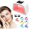Deciniee Maschera Viso Led Professionale: 7 Colori Maschera LED per il Viso per Terapia Della Luce Ringiovanimento Rassodante