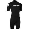 Head Multix Vs Man-Multisport Shorty 2, 5 Tuta Neoprene, Uomo, Uomo, 452438, Nero/Lime, 40