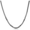 ALBERTBAND Collana da Uomo Personalizzata Collana in Acciaio inox con Nome Regalo per Uomo Festa del papà San Valentino Natale