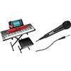RockJam Kit pianoforte tastiera RockJam a 61 tasti con Pitch Bend & Karaoke