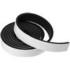 PATIKIL Meteo Rimozione per Porte, 1 Rotolo 25x5mm Schiuma Sigillo Nastro Adesivo Isolamento Striscia per Porta Finestra Aria Condizionamento, Nero(6.56 Ft Lunghezza)
