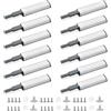 TFLPUO 12 apriscatole a pressione, con magnete push to open, ammortizzatore, resistente touch, apriporta a pressione, per cassetti, cabine