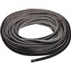 HpLive Guarnizione a spazzola, autoadesiva, 10 m, per porte, finestre, armadi, 5 mm x 6 mm