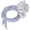 Wakects Interruttore Magnetico Reed RC Incasso Cablato per Porta Finestra, Sensore di Sicurezza Domestica e Sistemi di Allarme Antifurto, 10 Pezzi