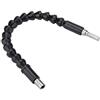Estink Prolunga Flessibile, Albero Flessibile per Trapano e Cacciavite 290 mm Adattatore Bussola 1/4 Pollice Nero Supporto Universale Multifunzione