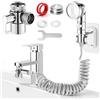 HA BIN Doccetta per Lavandino con Tubo, Doccetta Lavabo Bagno