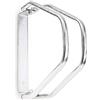Relaxdays 3x Set Rastrelliera Portabici, Doppio Montaggio a Parete, Supporto a Muro, H x L x P: 32,5 x 9 x 28,5 cm, Argento