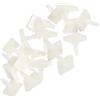 PATIKIL 20pz 6,3 Mm Altezza Appiccicoso PCB Distanziatore Adesivo Bianco | per Circuito Scheda Fisso
