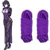 Quintrost Corda per Bondage 2x10m in Cotone, Corda Morbida per Fessure per Shibari, Sex Toy BDSM per Coppie, SM Feticista Kinky Rope, Arte del Bondage & Cosplay, regolabile & durevole
