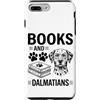 Funny Dalmatian And Book Designs Custodia per iPhone 7 Plus/8 Plus Libri E Dalmati Divertente Dalmata