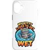 Lakelandwholesale1 Shirt Company Custodia per iPhone 16 Plus My Kitty Loves To Get Bet Bet Bet Divertente Grafica con Gatto Subacqueo