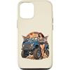 Awesome Vintage Style Pinup Designs and Custodia per iPhone 12/12 Pro Pinup 4x4, fuoristrada, vintage, design retrò