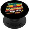 Ethiopia New Year Pride Etiopia Capodanno 2019 Enkutatash Orgoglio Con Bandiera Etiopia PopSockets PopGrip Adesivo
