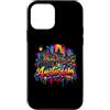 Ricordi di Amsterdam & Co. Custodia per iPhone 12 mini Ricordo dello skyline della città di Amsterdam - Arte di