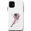 CRAZEELEBAH JAPAN INC Custodia per iPhone 11 Giappone Sakura Cherry BLOSSOM MOON CLOUD TRADIZIONALE