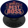 Cute Designs Wives Girlfriends Boyfriend Capi divertenti scherzi manager lavoro marito moglie PopSockets PopGrip Adesivo