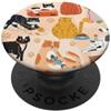 Cozy Cats Phone Grip Holder Cozy Cats PopSockets PopGrip Adesivo