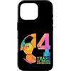 COOL SOCCER DESIGNS AND OUTFITS Custodia per iPhone 16 Pro 4 ANNI DI BEING AWESOME CALCIO 4° COMPLEANNO
